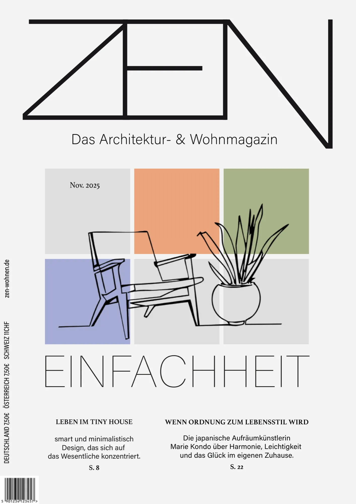 Zwei weitere Coverentwürfe für dieselbe Ausgabe, illustrativ und fotografisch.